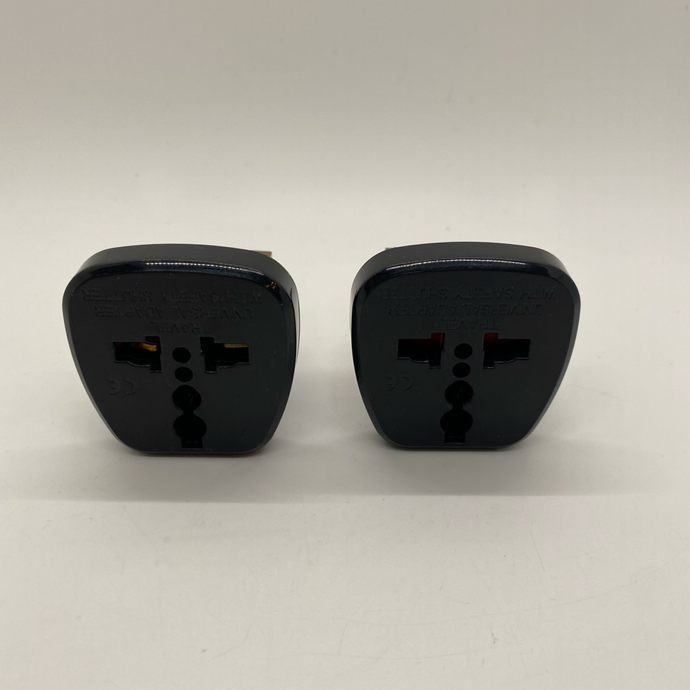 NWOT Travel Adapter US to UK/British Plug (2 in bundle)